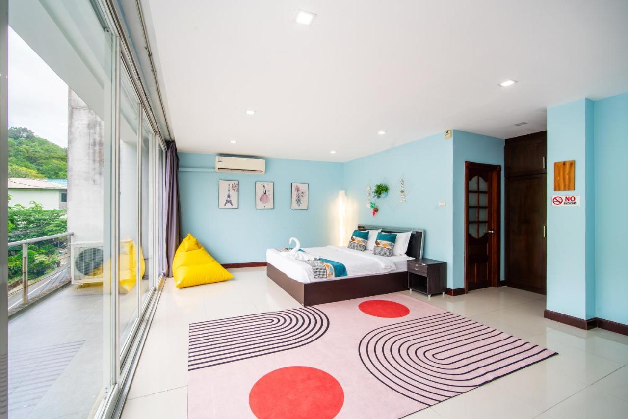 芭东villa1三卧双海景泳池别墅中英泰三文管家 Patong Eksteriør billede